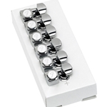 Fender Locking Stratocaster / Telecaster Staggered Tuning Machines (Polished Chrome) (6)