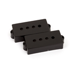 Fender Pickup Covers, Pure Vintage Precision Bass Black (2)