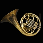 Olds Ambassador Single French Horn, Case, Holton Farkas MC Mouthpiece