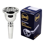 Bach Classic Silver Plated Small Shank Trombone Mouthpiece