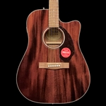 Fender CD-140SCE Dreadnought, All-Mahogany w/Case
