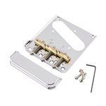 Fender 3-Saddle American Pro Telecaster® Bridge Assembly (Chrome)