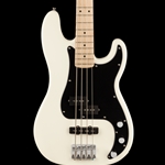 Squier Affinity Precision Bass PJ, Maple Fingerboard, Black Pickguard, Olympic White