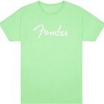 Fender Spaghetti Logo T-Shirt, Surf Green, S