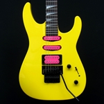 Jackson X Series Dinky DK3XR HSS, Laurel Fingerboard, Caution Yellow