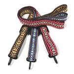 Franklin Strap 1" Red Jacquard Sax Strap