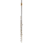 Azumi LTD Edition Silver-plated Intermediate Flute w/ 24K plated lip plate and crown