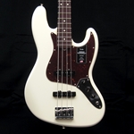 Fender American Professional II Jazz Bass, Rosewood Fingerboard, Olympic White, Molded Hard Case