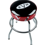 EVH Logo Barstool with Striped Trim 24"