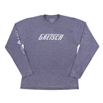 Gretsch Power and Fidelity Long Sleeve T-Shirt, Grey, M