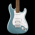 Squier Affinity Stratocaster Junior HSS, Laurel Fingerboard, White Pickguard, Ice Blue Metallic