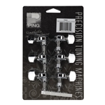 Ping P2642 Economy Covered Machine Heads. 3 Bass 3 Treble Chrome