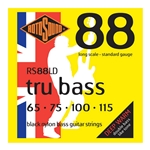 Rotosound Tru Bass Black Nylon Bass Guitar Strings 65-115
