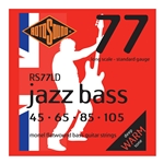 Rotosound Jazz Bass Monel Flatwound Strings 45-105