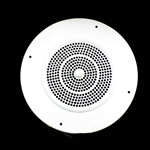 JW Davis DS-805 8". 10 watt Ceiling Mount Speaker, White