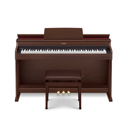 Mike s Music and Sound Inc Casio Celviano AP 470 Digital Piano Brown Walnut Includes Adjustable Bench