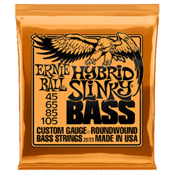 Ernie Ball 2833 Hybrid Slinky Roundwound Bass Strings