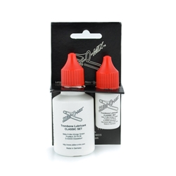 Slide-O-Mix Trombone Lubricant System, Large & Small Bottles