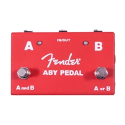 Fender 2 Switch ABY Pedal Red