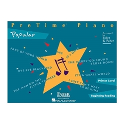 Faber & Faber Piano Adventures - Pretime Piano- Popular