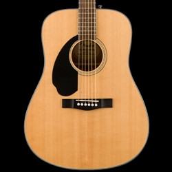 Fender CD-60S Dreadnought, Left Handed, Natural