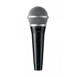 Shure PGA48-QTR Cardioid dynamic vocal microphone - XLR-QTR cable