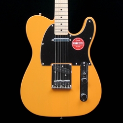 Squier Affinity Telecaster, Maple Fingerboard, Black Pickguard, Butterscotch Blonde