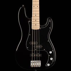 Squier Affinity Precision Bass PJ, Maple Fingerboard, Black Pickguard, Black