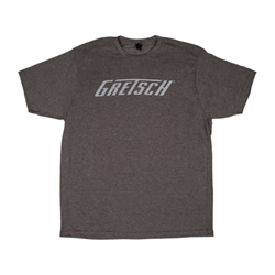 Gretsch Logo T-Shirt, Heather Gray, S