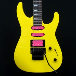 Jackson X Series Dinky DK3XR HSS, Laurel Fingerboard, Caution Yellow