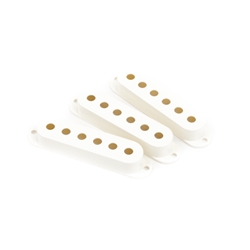 Fender Stratocaster Parchment Pickup Covers (3)
