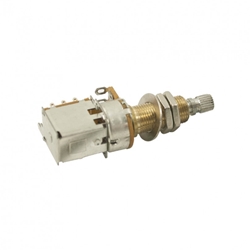 Alpha Potentiometer Long Shaft Push-Pull DPDT Switch 500k ohm