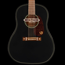 Gretsch Deltoluxe Dreadnought, Walnut Fingerboard, Tortoiseshell Pickguard, Black Top
