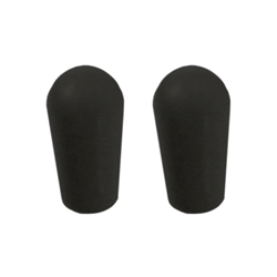 AllParts Black Switch Tips for Three Way Toggle, for Import Guitars