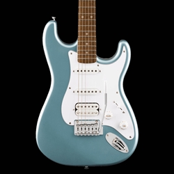 Squier Affinity Stratocaster Junior HSS, Laurel Fingerboard, White Pickguard, Ice Blue Metallic
