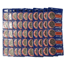 muRata CR2025 3V Lithium 2032 Coin Battery (50)