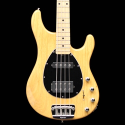 Ernie Ball Music Man Sterling 4 HS Four String Electric Bass, Natural, Original Hard Case