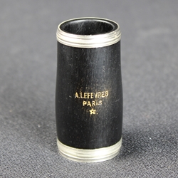 A Lefevres Paris 61.5mm Bb Soprano Wood Clarinet Barrel