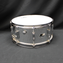 Ludwig Rocker Chrome over Wood Snare 14x6.5 (1988-94)
