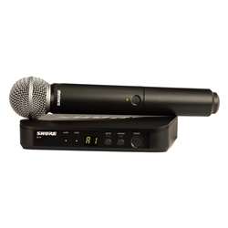 Shure BLX24/SM58 - Wireless Vocal System with SM58, H9 Band